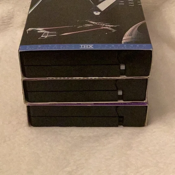 Star Wars Trilogy VHS Boxed Set ~ Tested ~ THX Remastered ~ Nice - Picture 13 of 16